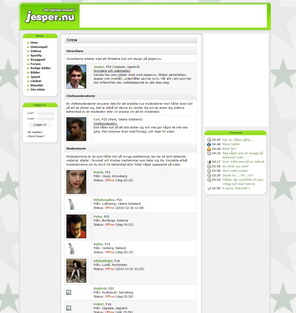 Jesper.nu Crew from 2010 #1