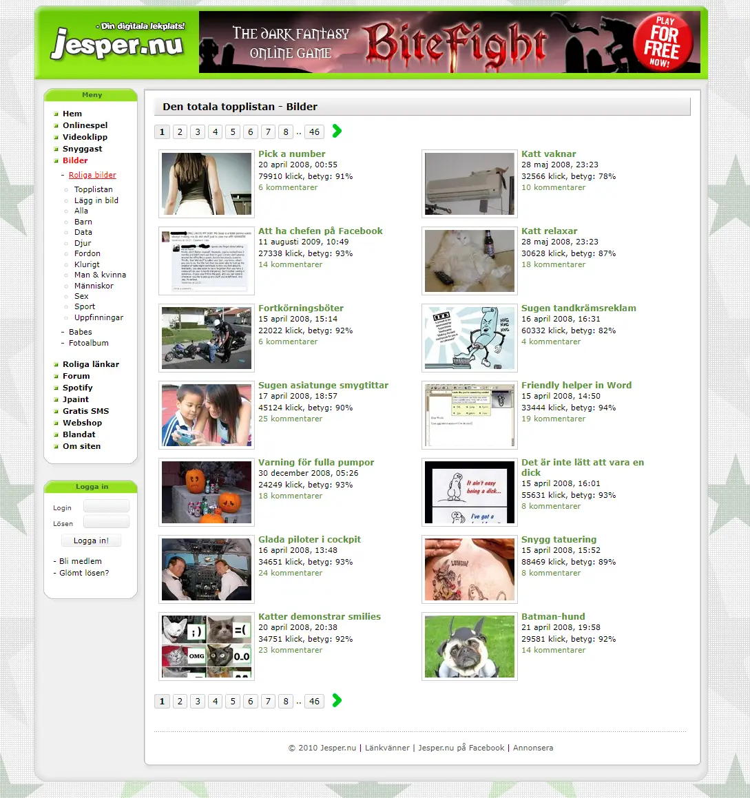 Funny images section