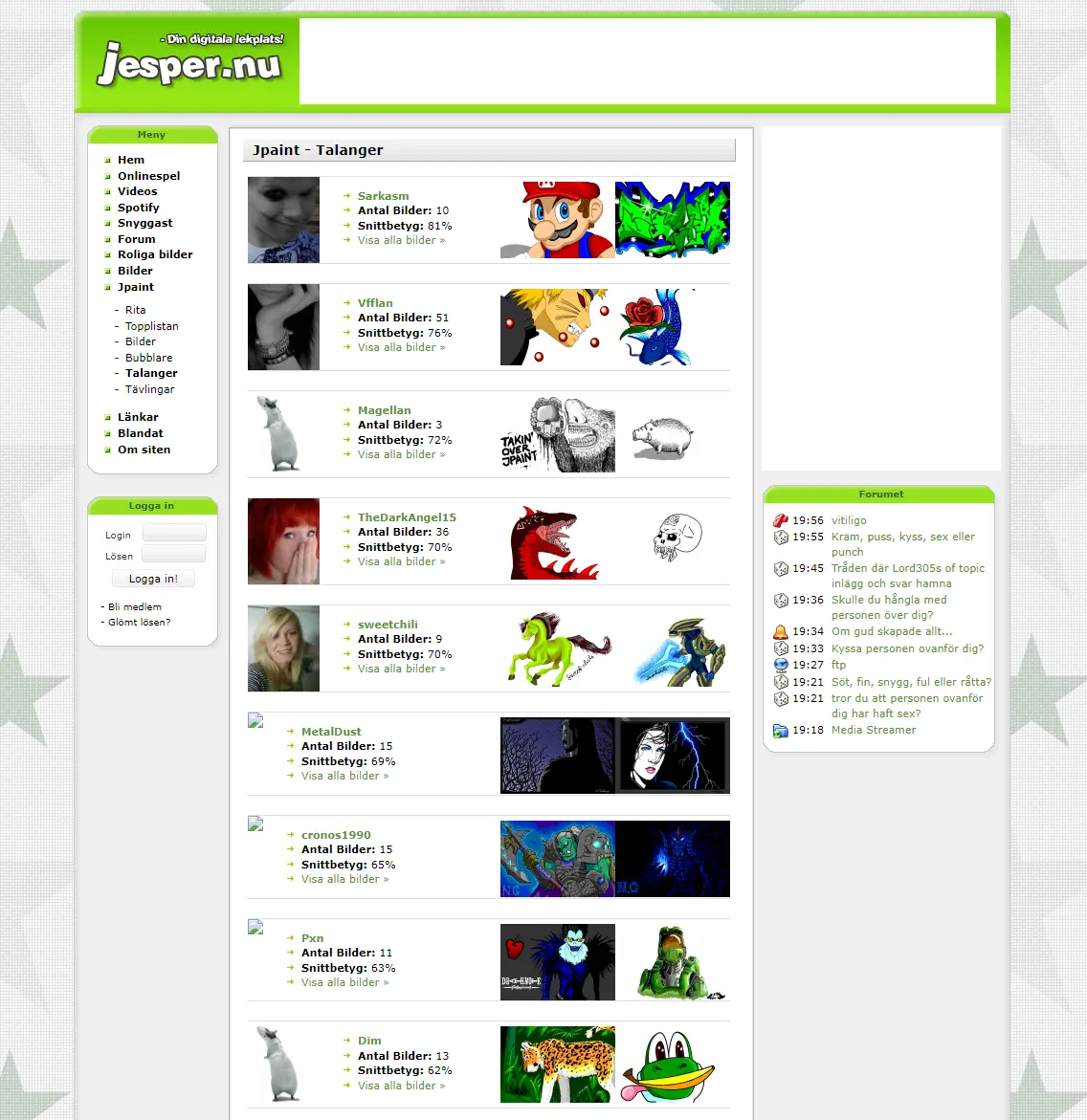 Jpaint - A painting tool (created in Flash) #2